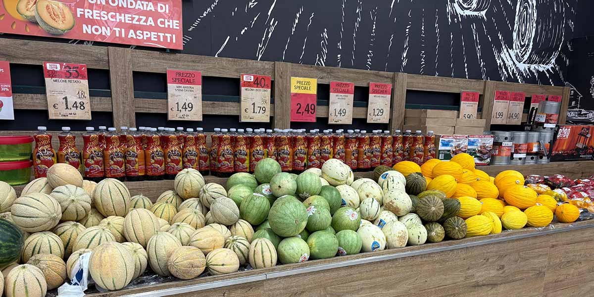 Il melone al banco della Gdo: assortimenti in fermento, ma identità da rafforzare